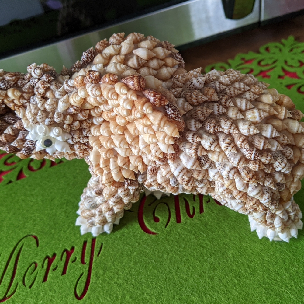 Unique Elephant Made Of Seashells - Picture 4 of 6